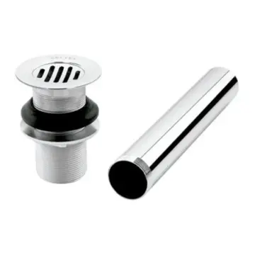 Contra Con Rejilla Para Lavabo Sin Rebosadero Helvex Th-059 Cromo