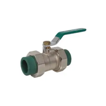 Valvula Esfera Desmontable 40mm Tuboplus 200255 Verde