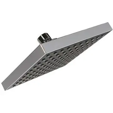 Regadera Rugo Grecia Cuadrada 6x6 Antisarro 44-gs Cromo