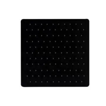 Regadera de Plato Cuadrado Wasser Ws02.001nm Negro Mate