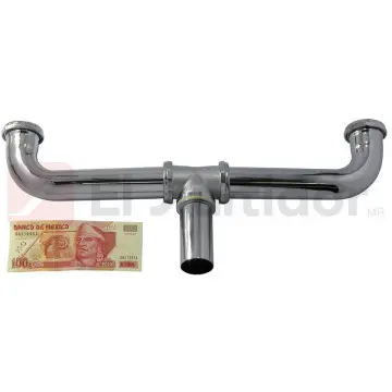 Céspol Doble Dica 4209dt Para Tarja Cromo