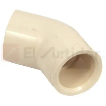 Codo Amanco 907891 Cpvc Platinum 13x45 Beige