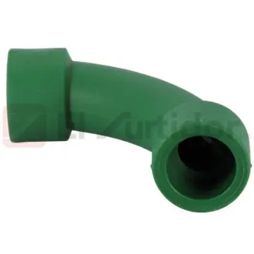 Curva Tuboplus 90 de 25 mm 200086 Verde