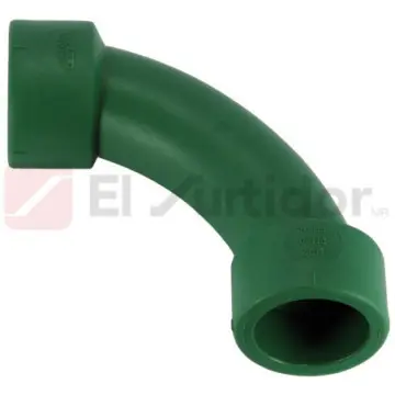Curva Tuboplus 90 de 32 mm 200086 Verde