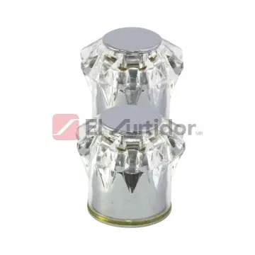 Juego de Manerales Grandes Hidrotecnia Estrella Hte01gc Cristal