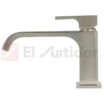 Monomando Para Lavabo Helvex Ep-905-s Vértika Con Contra de Push Satín
