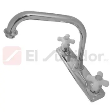 Mezcladora Para Fregadero Dica 4322 Cromo