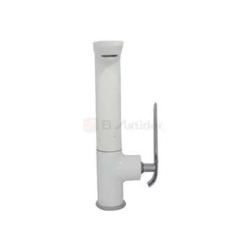 Monomando Para Fregadero Wasser S9 Ws19.084 Blanco/cromo