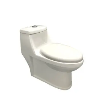 Sanitario de 1 Pieza Con Asiento Tendenzza Sicilia Dual Flush Pbk103 Blanco
