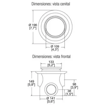 Coladera Helvex 1342-hl Negra