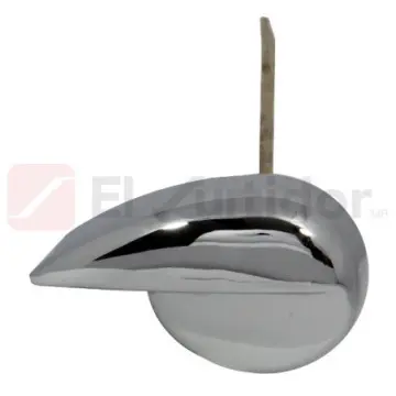 Manija Lateral Rugo 60-ko Para Tanque Bajo Cromo