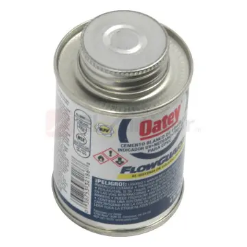 Cemento Para Cpvc Etiqueta Azul Oatey 118ml Blanco