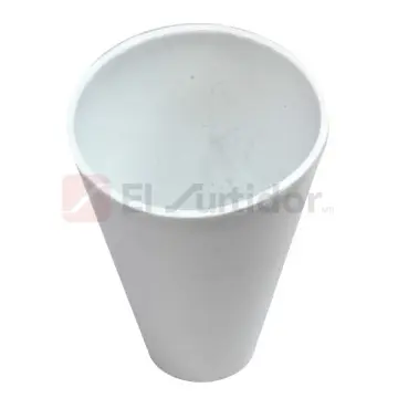 Cono de Plástico Para Cespol Sin Pestantildea  La Cazadora Blanco