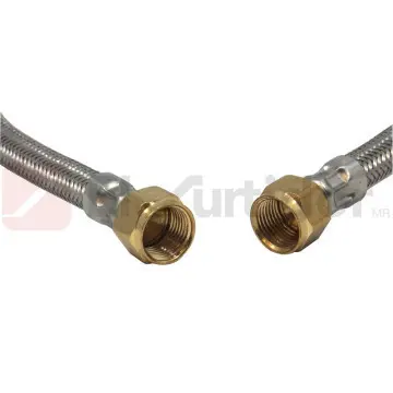 Alimentador Para Gas Miber IG 3/8fx3/8fx60 Migg-a060 Acero Inoxidable