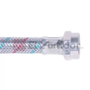 Alimentador Fléxico Para Fregadero 1/2x1/2x55 Nacobre Fci-13-13x55 Aluminio