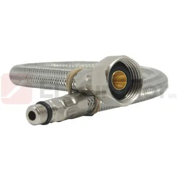 Alimentador Coflex Al-m40 Para Lavabo Acero Inoxidable