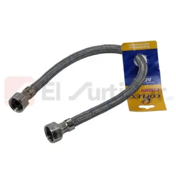 Alimentador Básico Para Lavabo Coflex Ll-a40 Acero