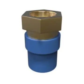 Adaptador Hembra de Cpvc Con Inserto Metálico Futura 38mm 26-f8135ib-012 V2 Azul