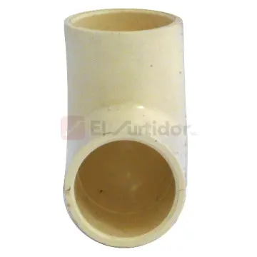 Codo de 90ordm de Cpvc Durman 25 mm Beige O Azul