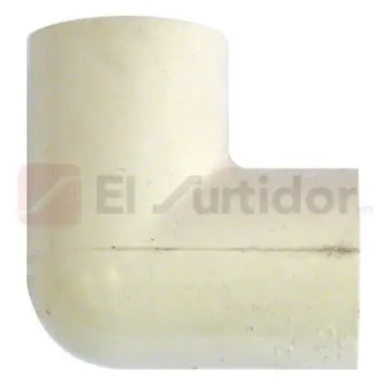 Codo de 90ordm de Cpvc Durman 25 mm Beige O Azul