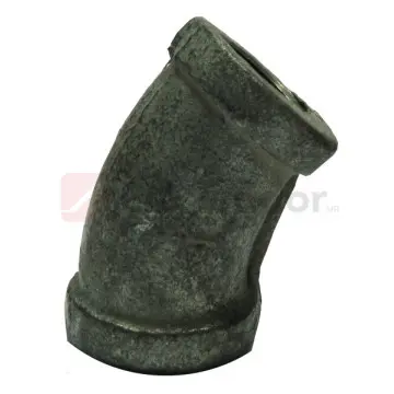 Codo Galvanizado Cifunsa de 10x45 Gris