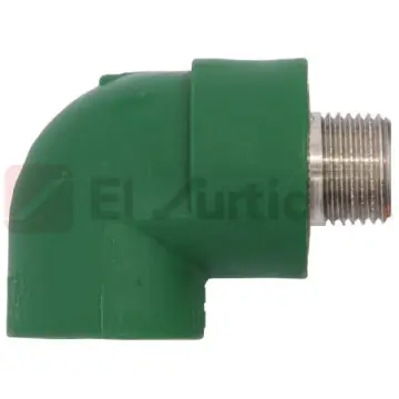 Codo de 90ordm Con Rosca Exterior Tuboplus 25x1/2