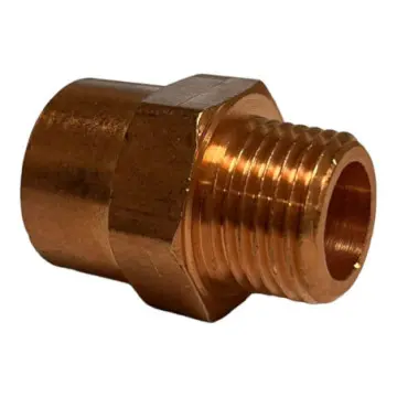 Cople Con Rosca Exterior Reducida Nacobre 19x13 Cobre