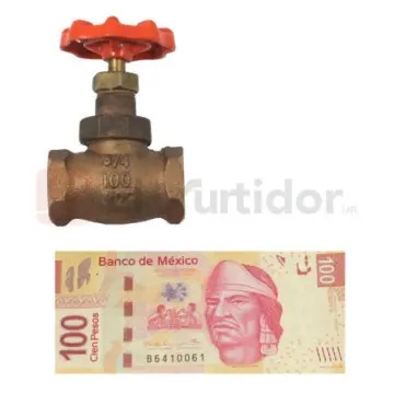 Llave de Globo Urrea Roscable 75t.19 Bronce