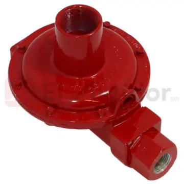 Regulador Cms International P13 Gas L.p. 13x25 Lobo Rojo