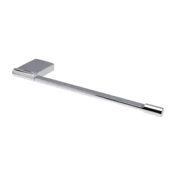 Toallero Corto Tecnobath Lucent Tb14.439 Cromo