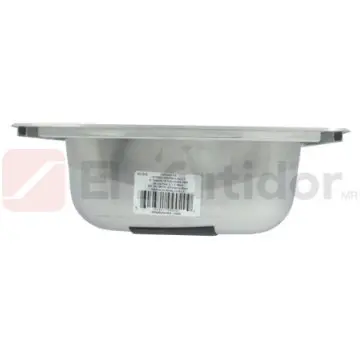 Tarja de Acero Inoxidable Para Empotrar Eb-técnica M-10 1T 38x38 Satinado