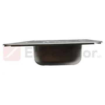 Tarja Doble Con Escurridero Izquierdo 144x54 Eb-técnica C-211n Satinado