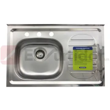 Tarja de Acero Inoxidable Tramontina 80x50