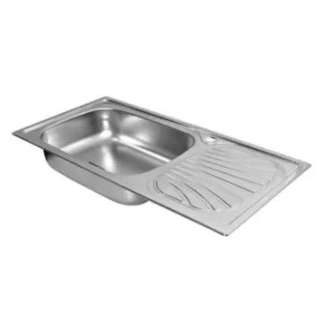 Tarja de Acero Inoxidable Empotrable Tramontina 100x50  93855/615 Derecho Cromo