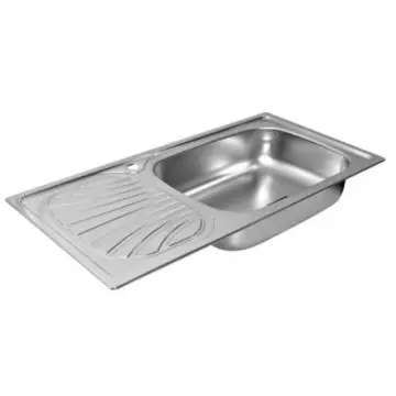 Tarja de Acero Inoxidable Empotrable Tramontina 100x50  93856/615 I Cromo