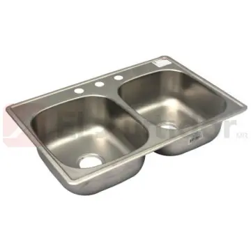 Tarja Doble Acero Inoxidable Eb-técnica C-110 C/t 84x56 Satin