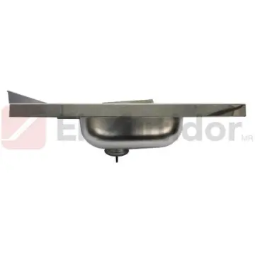 Tarja de Acero Inoxidable Tramontina 80x50