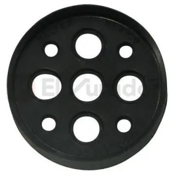 Llantita Helvex S-14 Rf-052 Vulcanizada Negra