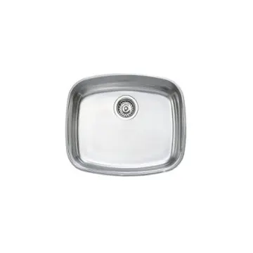 Tarja de Acero Inoxidable Teka 10103100 de Submontar 42x40 Cromo.