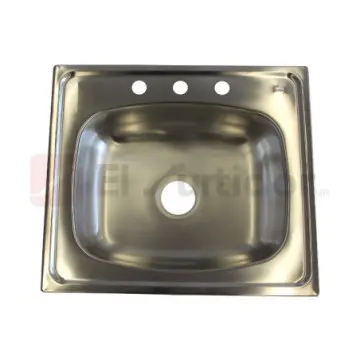 Tarja de Acero Inoxidable Teka de Empotrar 08081132 63x56 Pulido