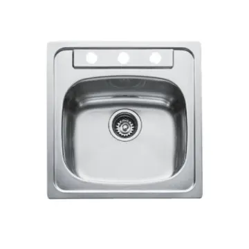 Tarja de Acero Inoxidable Teka 08501130 50x53 Cromo.