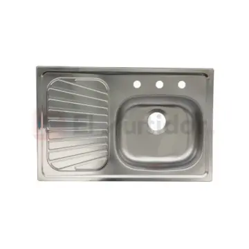 Tarja de Acero Inoxidable Para Empotrar Tramontina 80x52 93849/535 I Satinado