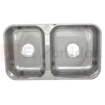 Tarja Doble de Submontar Tramontina 94062/402 69x40 Acero Inoxidable