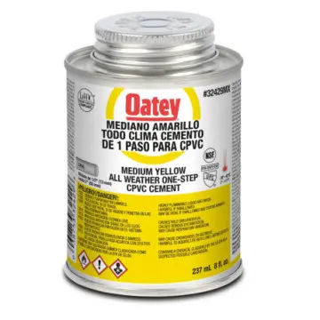Cemento Amarillo Para Cpvc Oatey Fgg 78858 237ml.