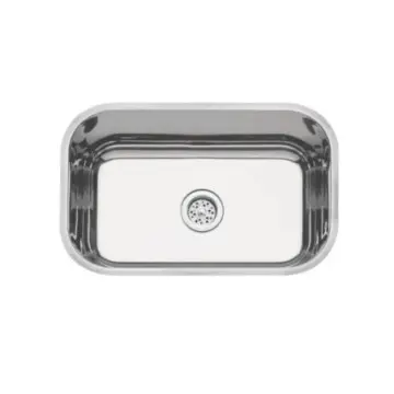 Tarja Rectangular de Acero Inoxidable Tramontina 94083/500 47x30.5x14 Brillante