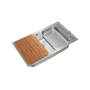 Tarja de Acero Inoxidable Teka Bahia de Empotrar 1C Plus 12127001 Acero Inoxidable