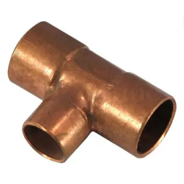 Tee Reducción Cobre 13x13x10mm