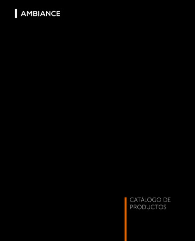 Catálogo Ambiance 2023 Posibilidades Infinitas