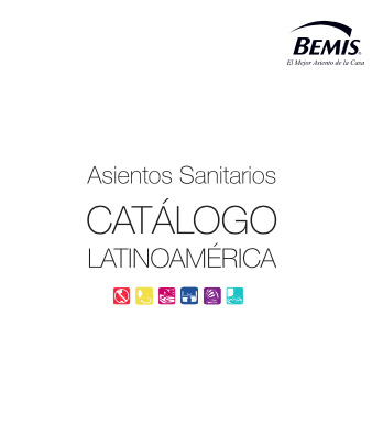 Catálogo Bemis 2019 Asientos Sanitarios