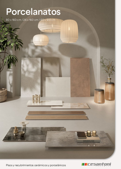Catálogo Cesantoni 2024 Porcelanatos